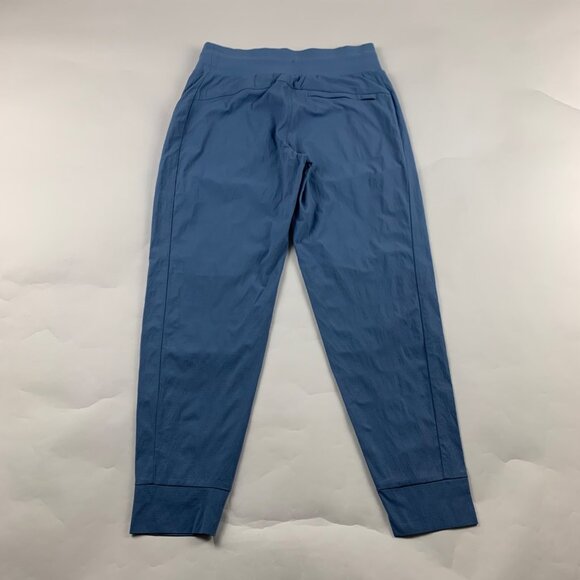 Athleta Sky Blue Stretch Nylon Jogger Athletic Pant 4 - Picture 6 of 7